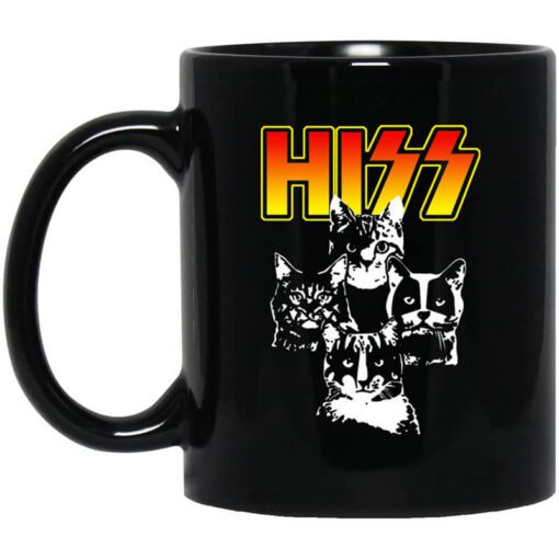 Hiss Kiss Cats Kittens Rocks Mug.jpg