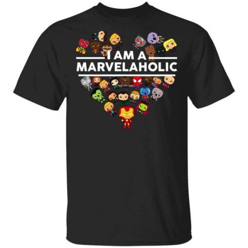 I Am A Marvelaholic T Shirt.jpg