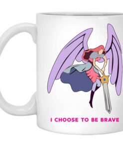 I Choose To Be Brave Queen Angella Mug.jpg