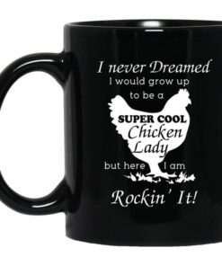 I Never Dreamed I Would Grow Up To Be A Super Cool Chicken Lady Mug.jpg