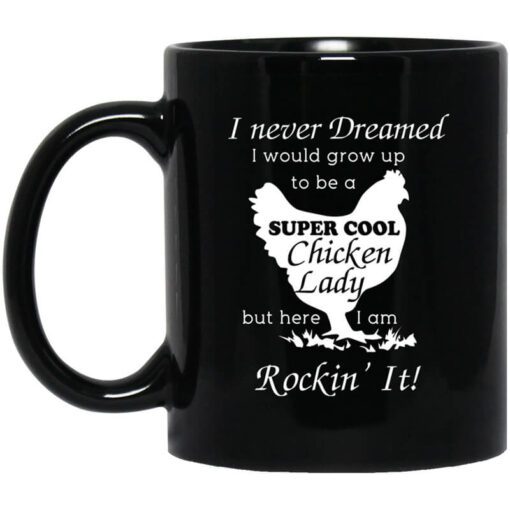 I Never Dreamed I Would Grow Up To Be A Super Cool Chicken Lady Mug.jpg