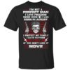 Im Not A Perfect Man Love Freedom Drink Beer Born In August T Shirt.jpg