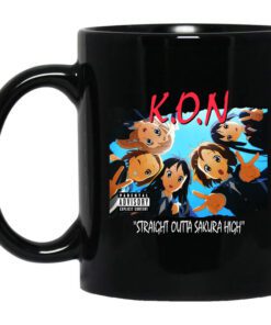 K.o.n Straight Outta Sakura High Black Mug.jpg