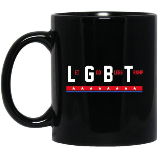 Lgbt Let God Bless Trump Black Mug.jpg