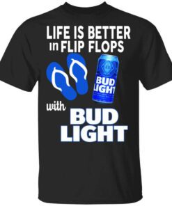 Life Is Better In Flip Flops With Bid Light T Shirt 1.jpg