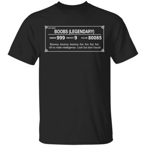 Light Armor Boobs Legendary T Shirt.jpg