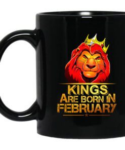 Lion King Are Born In February Mug.jpg