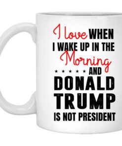 Love When I Wake Up In The Morning And Donald Trump Is Not President Mug.jpg