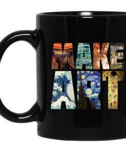 Make Art Funny Artist Artistic Humor Painting Cool Mug.jpg