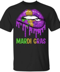 Mardi Gras Lip Biting Shirt.jpg