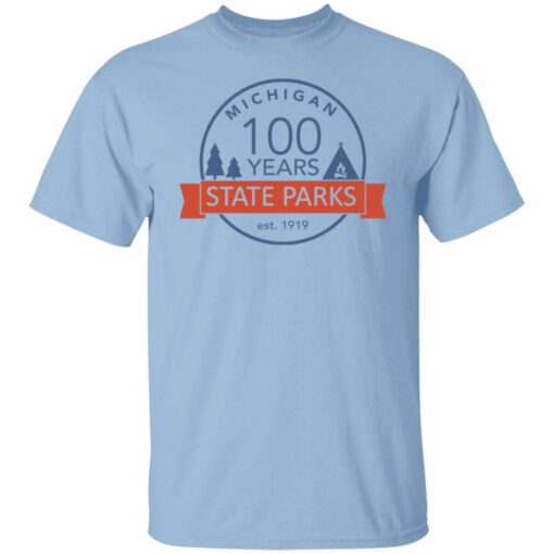 Michigan State Parks Centennial T Shirt.jpg