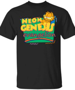 Neon Genesis Evangelion Meets Garfield And Friends Shirt.jpg