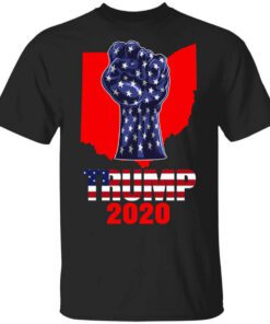 Ohio For President Donald Trump 2020 Election Us Flag Shirt.jpg