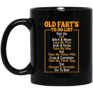 Old Farts To Do List Mug