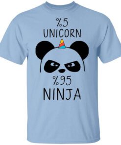 Pandacorn 5 Unicorn 95 Ninja T Shirt.jpg