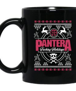 Pantera Fucking Holidays Christmas Mug.jpg