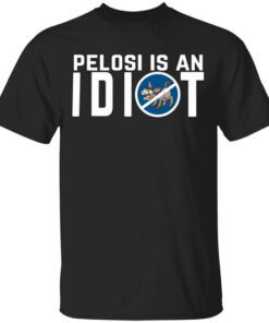 Pelosi Is An Idiot Political Humor T Shirt.jpg