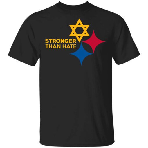 Pittsburgh Stronger Than Hate T Shirt.jpg