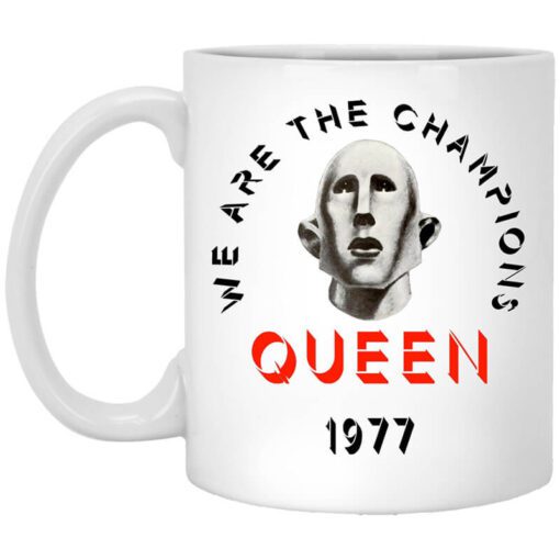 Queen We Are The Champions Queen 1977 Mug.jpg