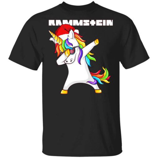 Rammstein Dabbing Unicorn Version T Shirt.jpg