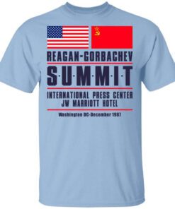 Reagan Gorbachev Summit International Press Center Jw Marriot Hotel T Shirt.jpg