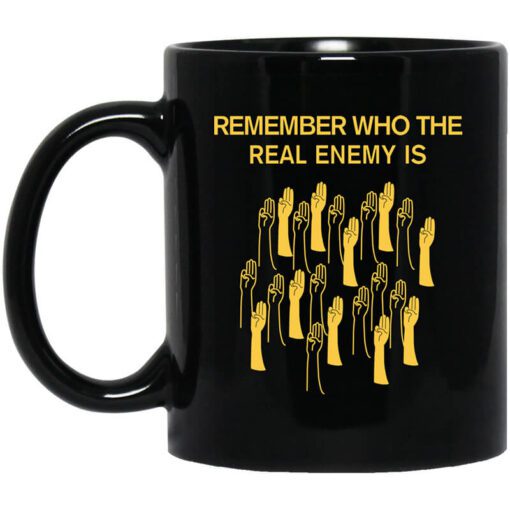 Remember Who The Real Enemy Is The Hunger Games Mug.jpg