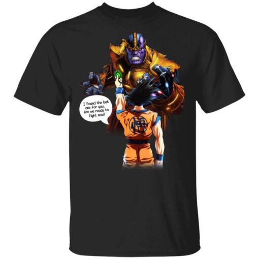 Songoku And Thanos Mashup T Shirt.jpg