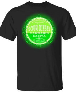 Sour Diesel Cannabis Sativa T Shirt.jpg