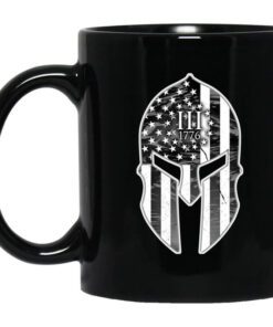 Spartan Soldier Three Percenters 1776 Mug.jpg