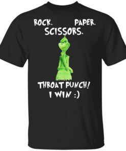 The Grinch Rock Paper Scissors Throat Punch I Win T Shirt.jpg