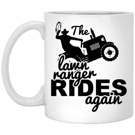 The Lawn Ranger Rides Again Cute Lawn Caretaker Mug.jpg