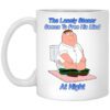 The Lonely Stoner Seems To Free His Mind At Night Peter Griffin Version Mug.jpg