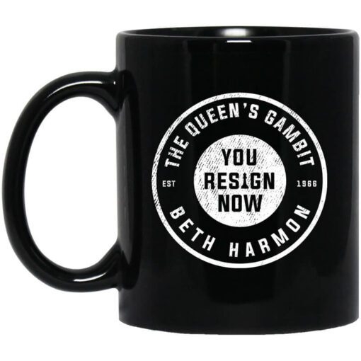 The Queens Gambit You Resign Now Beth Harmon Mug.jpg