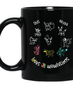 This Eevee Loves All Eeveelutions Pokemon Mug.jpg