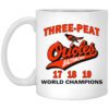 Three Peat Orioles Baltimore World Champions Mug.jpg