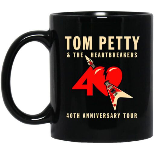 Tom Petty And The Heartbreakers 40th Anniversary Tour Mug.jpg