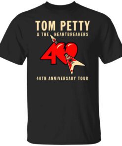 Tom Petty And The Heartbreakers 40th Anniversary Tour T Shirt.jpg