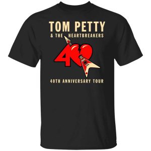 Tom Petty And The Heartbreakers 40th Anniversary Tour T Shirt