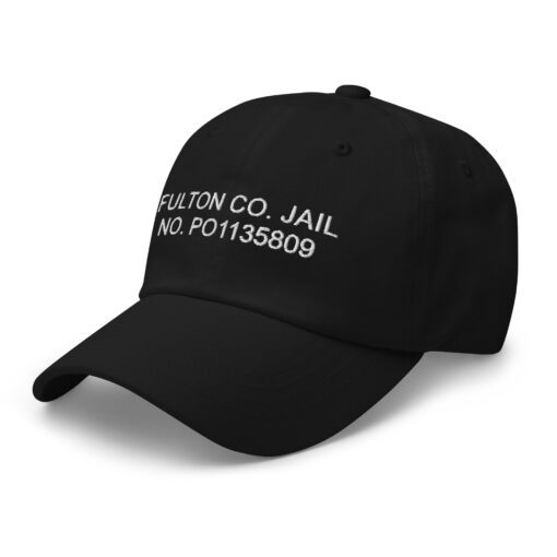 Trump Inmate Number Hat Classic Dad Hat Black Left Front 64eb0d1912389.jpg