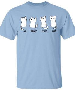 Un Deux Trois Cat T Shirt.jpg