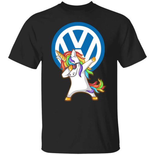 Unicorn Dabbing Volkswagen Speed Addict Vw T Shirt.jpg