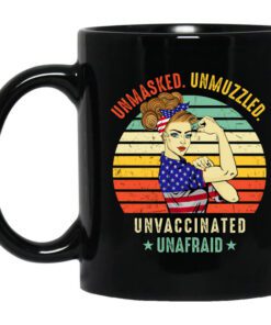 Vintage Unmasked Unmuzzled Unvaccinated Unafraid Usa Flag Mug.jpg