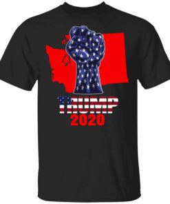 Washington For President Donald Trump 2020 Election Us Flag Shirt.jpg