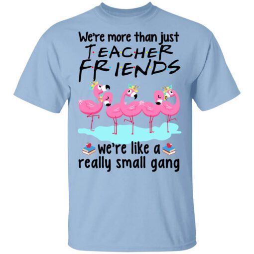 Were More Than Just Teacher Friends Flamingo T Shirt.jpg