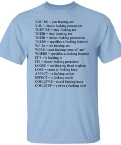 Youre You Fucking Are T Shirt.jpg