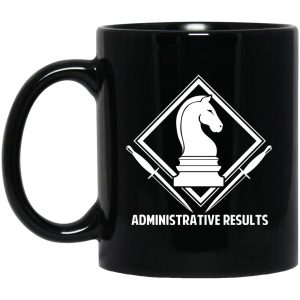 Administrative Results Logo 11 Oz Black Mug.jpg