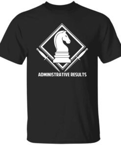 Administrative Results Logo T Shirt Black.jpg