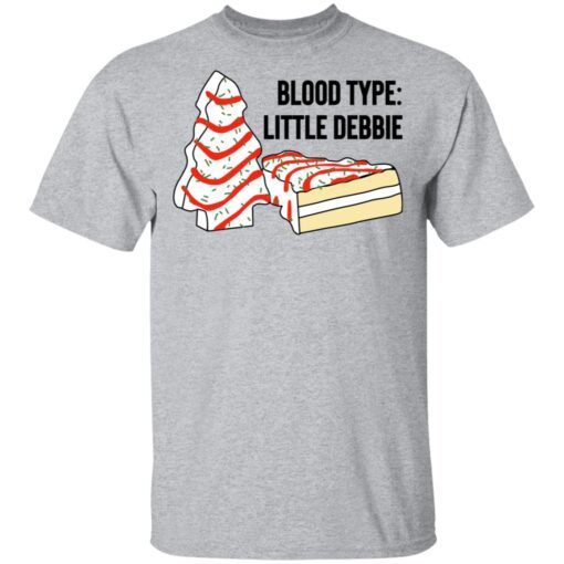 Blood Type Little Debbie T Shirt 3.jpg