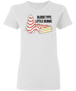 Blood Type Little Debbie Women T Shirt 1.jpg