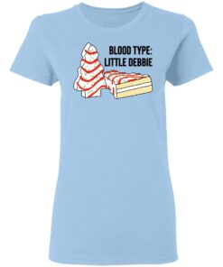 Blood Type Little Debbie Women T Shirt.jpg